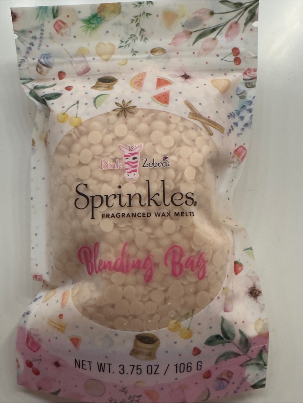 Pink Zebra Sprinkles Blending Bag - Fragranced Wax Melts